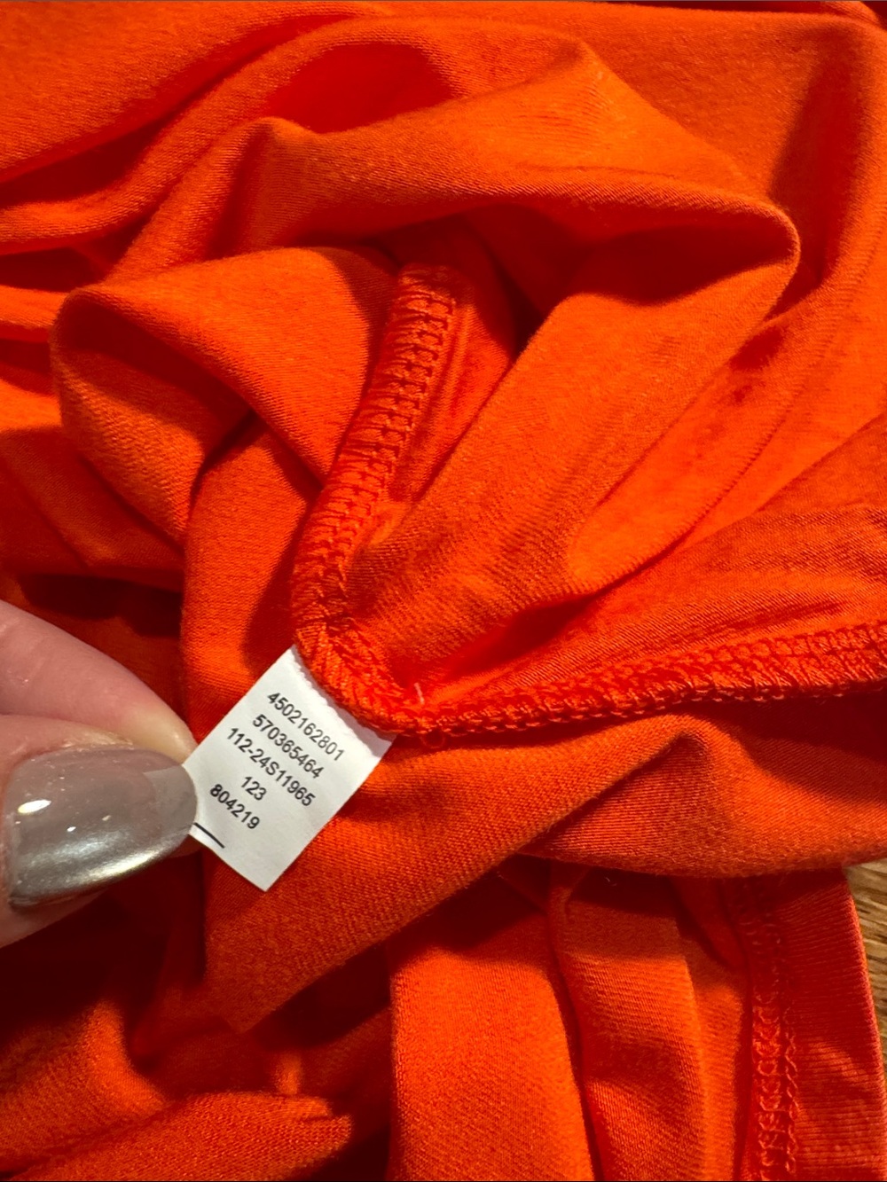 Soma Cool Nights Shirred Strap Chemise in Island Guava sz. M NWT - Picture 4 of 7